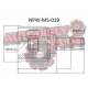 vnútorný homokinetický kĺb  MITSUBISHI LANCER CS1/3A 03-09 pravý  MN147088 NPW-MS-019